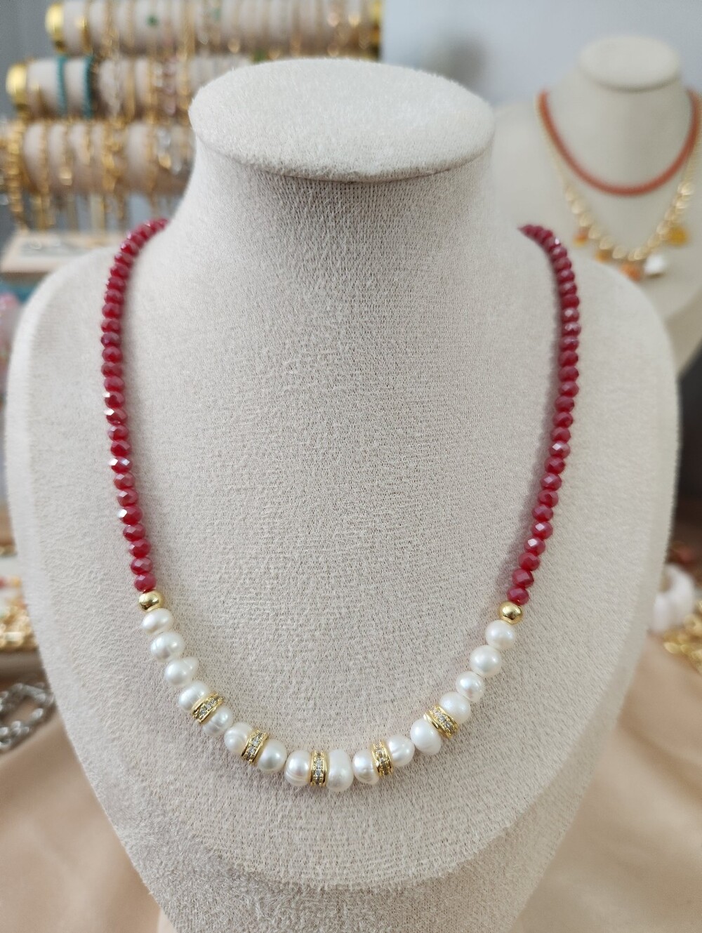 Freshwater Pearl Stacking Necklace